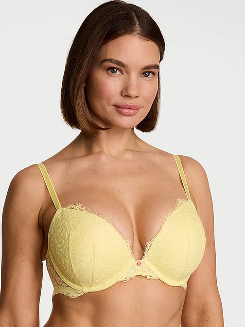 Reggiseno Push Up Con Ferretto Per Seno Piccolo – Coppe Imbottite Effetto Istantaneo +1/2 Coppe