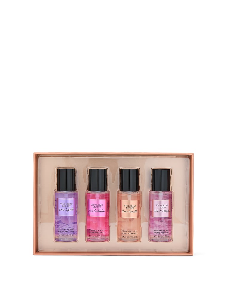 Cofanetto regalo da 4 mini spray profumati