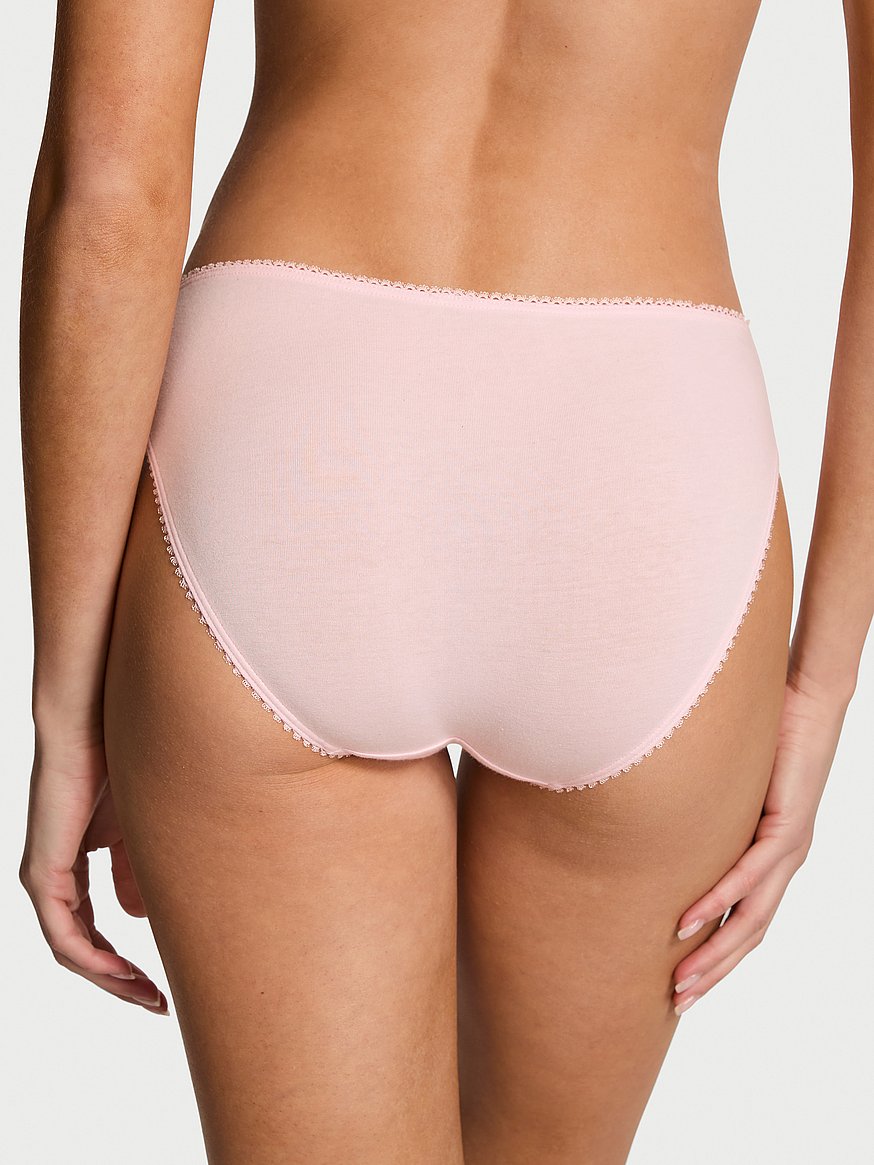 Acquista Confezione da 5 slip bikini in cotone elasticizzato, Multi Acquista Confezione da 5 slip bikini in cotone elasticizzato, Multi